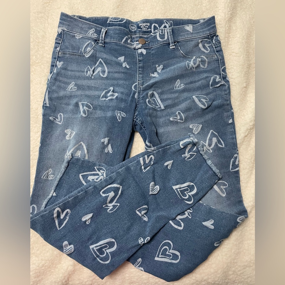 Wonder Nation Girl’s Jeggings, size XXL 18.